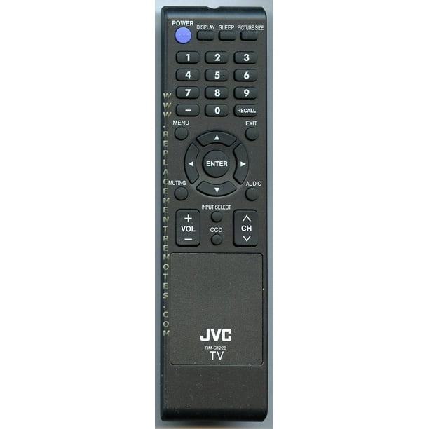JVC RMC1220 (p/n X076R0SF01A) TV Remote Control (new)