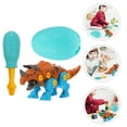 thumbnail image 6 of Hemoton 1 Set of Plastic Assemble Toy Screw Assemble Toys Dinosaur Assemble Toy, 6 of 6