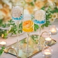 thumbnail image 3 of Sziqiqi Tall Glass Hurricane Candle Holders 30-Pc for Float Candles for Wedding Table Centerpiece, 3 of 8