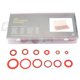 thumbnail image 1 of 600pcs 12 Sizes Red Steel Paper Fiber Flat Washers Kit Insulation Washer Assorted Set with Box, 1 of 4