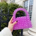 thumbnail image 5 of Bolso de cuentas Bolso de perlas Bolso de mano de marca de diseñador Bolso de mano de caja de piedra de cristal acrílico transparente Bolso de mano de mujer Bolso de fiesta pequeño tipo cubo, 5 of 5