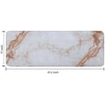 thumbnail image 7 of White Rose Gold Marble Pattern Kitchen Rug Mat,Kitchen Runner Rugs Non Skid Washable,Decorative Kitchen Floor Mats for Kitchen,Sink,Laundry,17"x47.2", 7 of 7