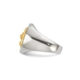 thumbnail image 4 of Gem & Harmony Mens Lion Head Stainless Steel Polished Ring for Men, 4 of 6