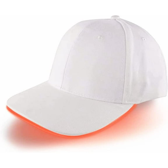 LINLIN LED Hat, Men Women LED Baseball Hat Light up Hat Flash Glow Rave Party Cap Hip Hop Sports Flash Cap for Travel Party Club