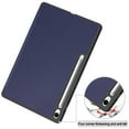 thumbnail image 5 of ELEHOLD Case for Samsung Galaxy Tab S10 FE+, Slim Stand Protective Case with S Pen Holder, Auto Sleep/Wake PU Leather Folio Cover,Darkblue, 5 of 7