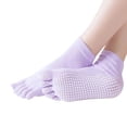 thumbnail image 4 of Solid Color Toe Socks (Adult Medium - Women's Shoe Sizes 5-10), 4 of 10