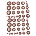 thumbnail image 1 of unbranded 56Ud Almohadillas Para Llaves De Saxofón Alto Color Con Hermético Para Sonido Puro, 1 of 6