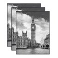 thumbnail image 1 of Marco de fotos GoMaize con carga frontal, negro, 28 x 35 cm, juego de 3, 1 of 7