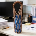 thumbnail image 5 of Handwoven Water Bottle Sleeve - Portable Cup Holder with Handle for Tea Coffee and Water Bottles Travel, 5 of 6