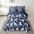 thumbnail image 2 of Castle Fairy Kids Teens Adults Football Gamer Bedding Comforter Set 7-Piece,Rugby Ball Game King Bedding Sets,Sport Theme Ultra Soft Bed Sheets,Super Cozy Room Decor,Reversible, 2 of 8
