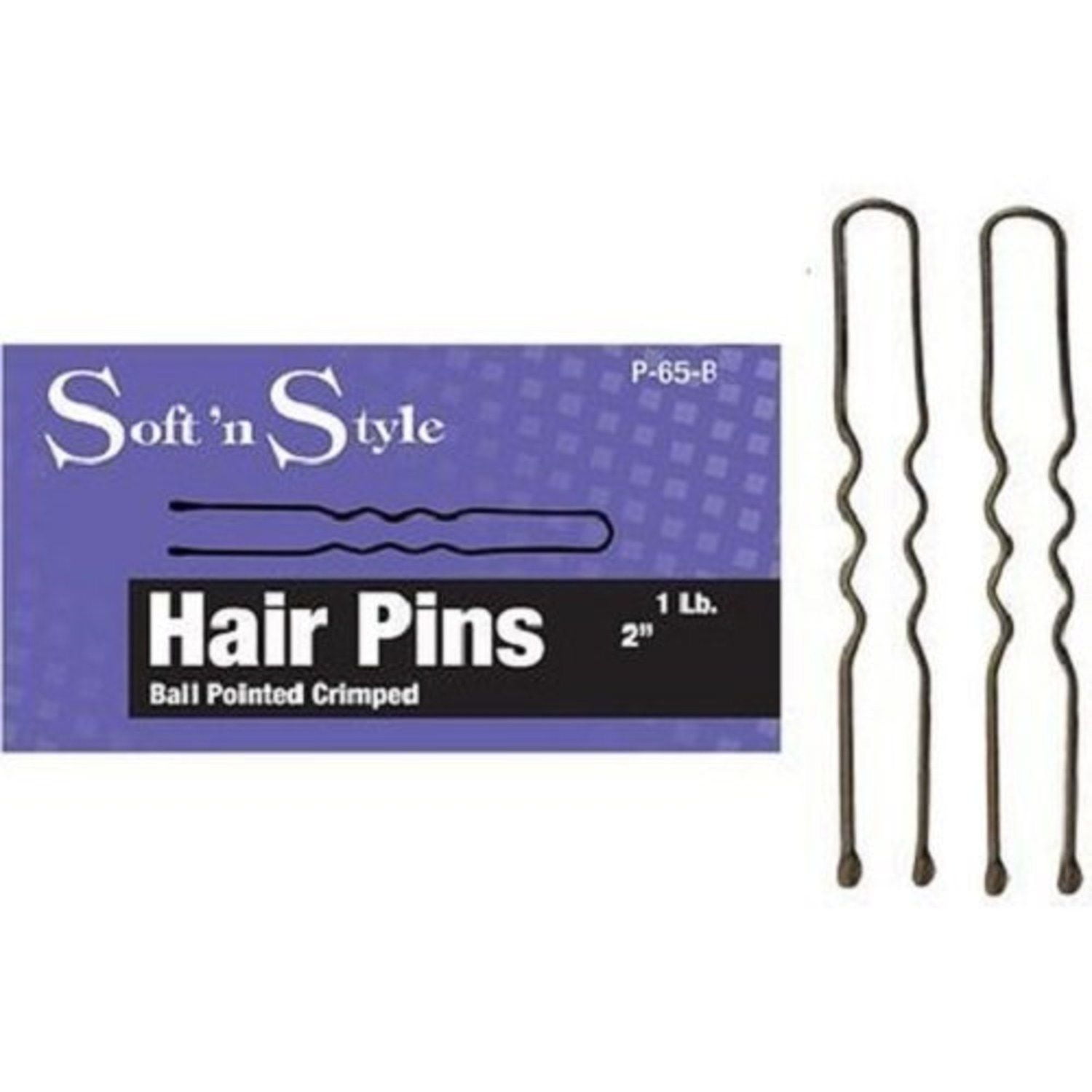 Soft 'N Style Bronze Hair Pin Box, 1 lb [] 