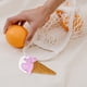 thumbnail image 3 of KAKOWELY 4 piezas de decoración realista de cono de helado para exhibición de postres, accesorios de fotografía, decoración de fiestas, modelos de helados artificiales, 3 of 4