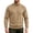 KhakiTop, variant on LWITHSZG Men's Mockneck Sweatshirt Soft Fleece Lined Pullover Sweatshirts Fall Winter Warm Long Sleeve Going Out Tops L