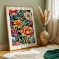 thumbnail image 6 of Vibrant Midnight Garden - Painting Floral Botanical Flowers Pattern Nature Garden Unframed Wall Art Print 8 x 12 inches, 6 of 60