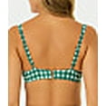 thumbnail image 5 of Gingham Retro Twist Bikini Top Swimsuit, 5 of 6
