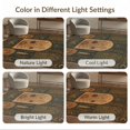 thumbnail image 7 of ODIKA 6'x9' Washable Area Rug Non-Slip, Chair-Friendly, Warm Earth Tones Botanical Design Intricate Nature Motifs with Mystical for Dining Room, Under Table, Office Décor, 7 of 7