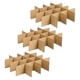 thumbnail image 2 of 18 divisores de vidrio para cajas de mudanza, divisores de cartón para cajas de mudanza, divisores de cartón corrugado para cajas de mudanza, aptos para embalaje de envío, color caqui, 2 of 8