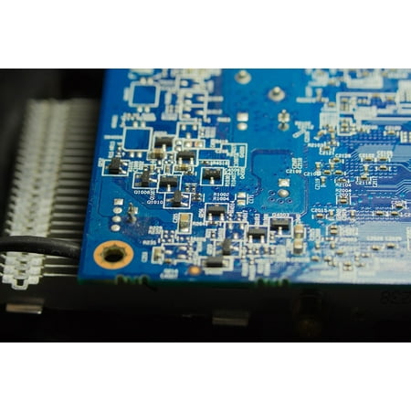 Board Pc Chip (Peel-n-Stick Poster of Chip Motherboard Micro Gpu Pc Parts Board Poster 24x16 Adhesive Sticker Poster)