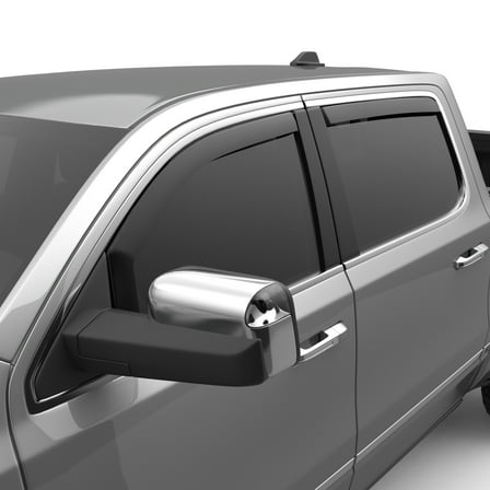 Egr 572965 Slimline In Channel Windowvisors Set Of 4 Fits 19 21 1500 Fits select: 2019-2023 RAM 1500 BIG HORN/LONE STAR