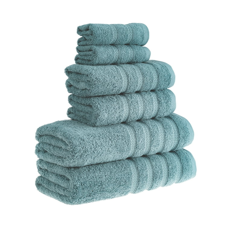 HALLEY Decorative Bath Towels Set, 4 Piece - Turkish Towel Set