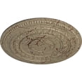thumbnail image 3 of Ekena Millwork 18"OD x 1 1/4"P Oldham Ceiling Medallion (Fits Canopies up to 8 5/8"), Hand-Painted Gobi Desert Crackle, 3 of 5
