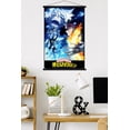 thumbnail image 2 of My Hero Academia: Season 7 - Todoroki vs Dabi Key Art Wall Poster with Magnetic Frame, 22.375" x 34", 2 of 5
