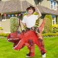 thumbnail image 2 of Disfraz inflable de dinosaurio GOOSH T Rex para niños en Halloween, 2 of 6