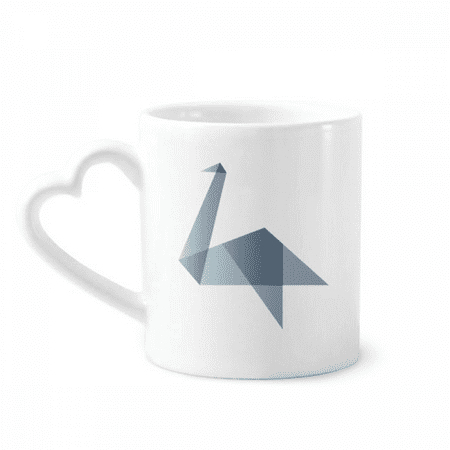 

Origa Duck Geometric Shape Mug Coffee Cerac Drinkware Glass Heart Cup