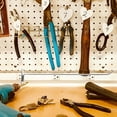 thumbnail image 1 of HAMPPLIES 2Pcs Metal Pegboard Organizer Board Hooks with Easy Install for Garden Tools, 1 of 8