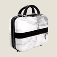 thumbnail image 4 of Impressions Vanity Mini Marble Bella Carry Case with Handle, Travel Makeup Bag (White Marble), 4 of 4