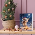 thumbnail image 1 of Home Decorate 2025 Holiday Advent Calendar Collectible Cattle Commemorative Countdown Set for Kids, 1 of 5