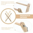 thumbnail image 2 of MasteelfCA 1pc Desktop Storage Holder Magazine Newspaper Display Rack Wood Storage Rack, 2 of 8