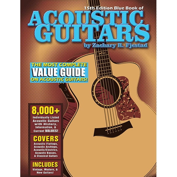 Blue Book of Acoustic Guitars (Paperback)