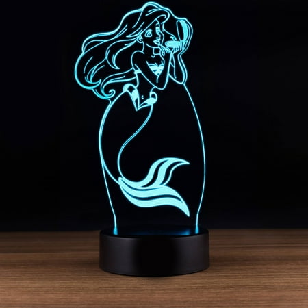 

3D Optical Illusion Night Light -Disney Princess Ariel Little Mermaid