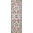 thumbnail image 2 of Loloi II Wynter WYN-05 Tomato / Teal Oriental Area Rug 2'-6" x 7'-6", 2 of 6