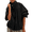 Black, variant on PUWEI Women's Chelsea Funnel-Neck Casual Jacket Oversized Zip Up Bomber Jacket with Pockets