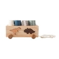 thumbnail image 2 of Lipstore Educational Sensory Building Block Puzzle, Wooden Shape Stacking and Sorting Toy dinosaurs, 2 of 8