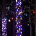 thumbnail image 4 of 24 ft Red, White, Blue 4th of July Lights LED Patriotic String Lights Independence Day Decoration, 70 ct Lights, 4 of 6