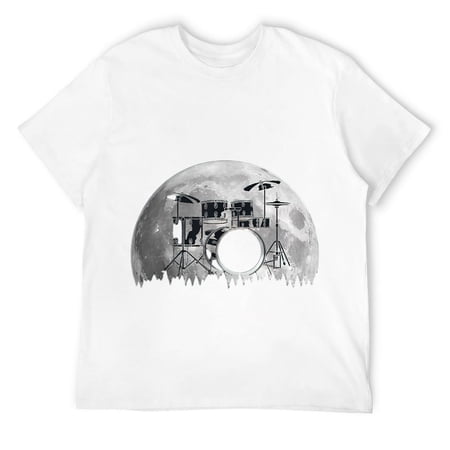 Drummer Tshirts For Men Boys Drumming Rock 'n' Roll Band T-Shirt