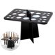 thumbnail image 2 of 1pc 26 Holes Makeup Brush Holder Nail Art Brushes Display Stand Drying Rack (Black), 2 of 3