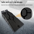 thumbnail image 3 of Btidfty 2 Pieces Plastic Car Ramps 3 Ton Capacity Heavy Duty Garage Ramps Portable Vehicle Maintenance Tire Ramps for Lifting Vehicles Car Service & Repair, 3 of 9
