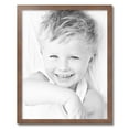 thumbnail image 2 of ArtToFrames 22x28 Inch Light Walnut Picture Frame, This Brown Wood Poster Frame is Great for Your Art or Photos, Comes with 060 Plexi Glass (4851), 2 of 8
