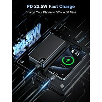 Anker Prime 12,000mAh Power Bank, 2-Port, 130W, Smart Display, for