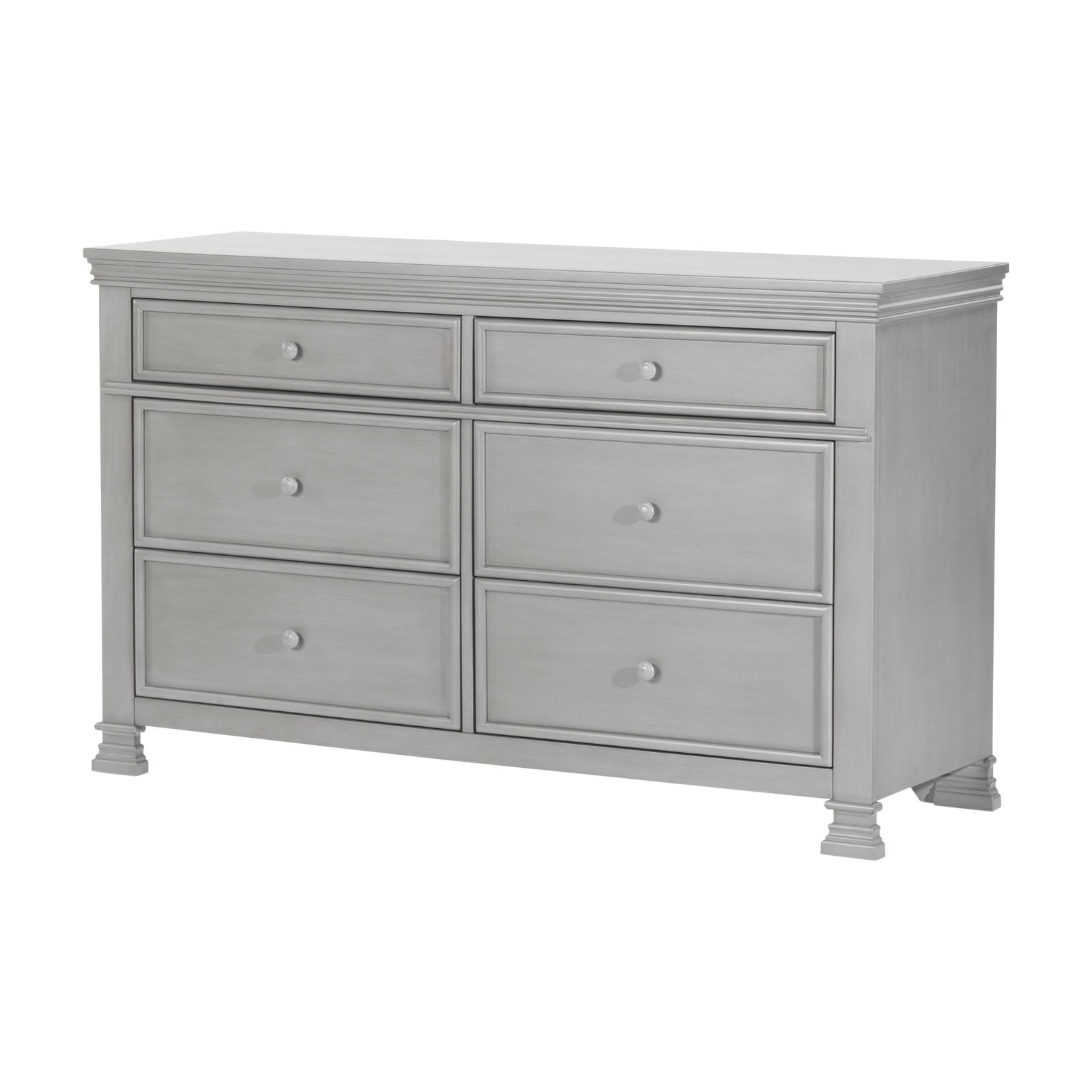 Child Craft Legacy Westgate 6Drawer Double Dresser, Chelsea Gray