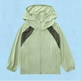 thumbnail image 6 of Xdegoge Kids Waterproof Rain Jacket with Hood Lightweight Boys and Girls Raincoat Hooded Zip Up Jackets Outerwear, 6 of 9