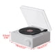 thumbnail image 2 of Pisexur Electrónica para Hombres Nuevo Vinilo Vintage Bluetooth Audio y Reloj Despertador Fonógrafo Vintage Altavoz Bluetooth Pegamento Negro Tarjeta de Carga Inalámbrica Bluetooth Audio Fonógrafo Re, 2 of 2