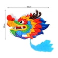 thumbnail image 2 of Twinkseal Chinese Dragon Toy Making Kit Dragon Head Material Kit Handmade Diy Craft Set for Kids Adults 2024 Year of the Dragon Spring Festival Dragon Dance Toy, 2 of 8