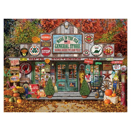 White Mountain Puzzles General Store-Made in USA - 1000 Piece Jigsaw Puzzle