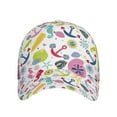 thumbnail image 2 of Naloa Original Classic Low Profile Hat Men Women Baseball Cap Dad Hat Adjustable Unconstructed Undersea Seahorse Print Cap, 2 of 9