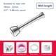 thumbnail image 5 of Wosthever Extensor de aireador de grifo, cabezal giratorio giratorio de 360 ° para lavabo, cabezal rociador, extensión de baño Juegos de accesorios de baño Medio, 5 of 6